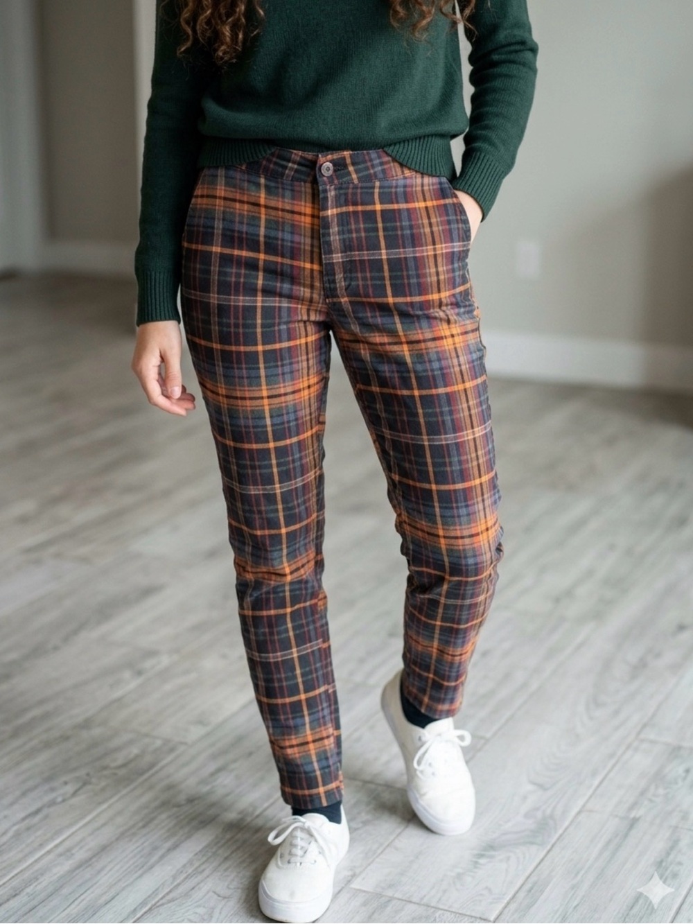 We The Free Plaid pants